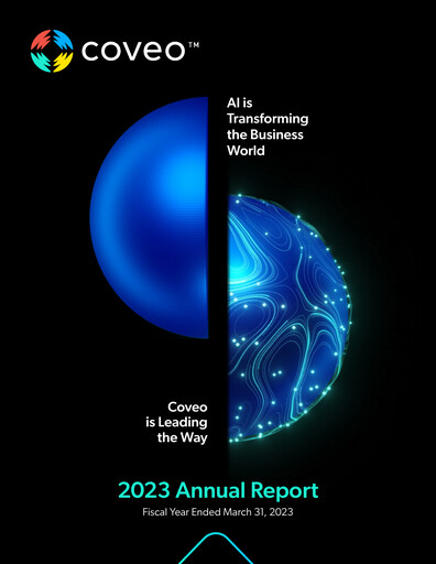 Thumbnail Coveo Solutions Annual Report fy2023