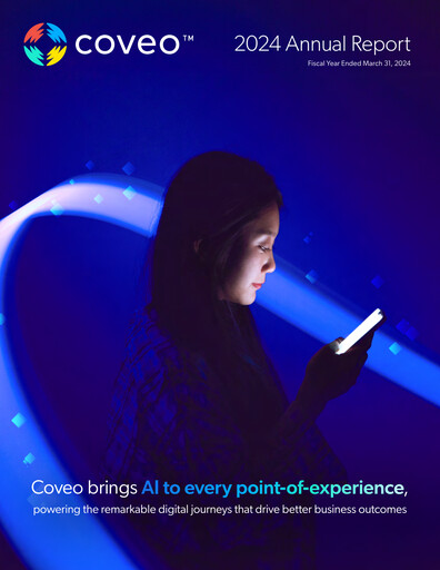 Thumbnail Coveo Solutions Annual Report fy2024