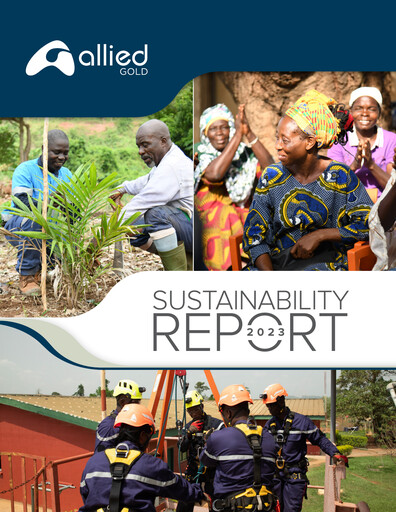 Thumbnail Allied Gold Corporation Sustainability Report 2023