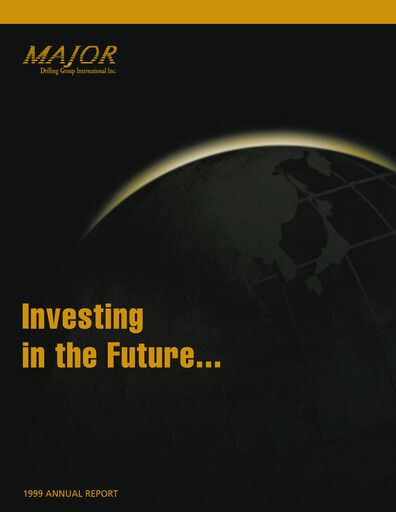 Thumbnail Major Drilling Group International Annual Report 1999