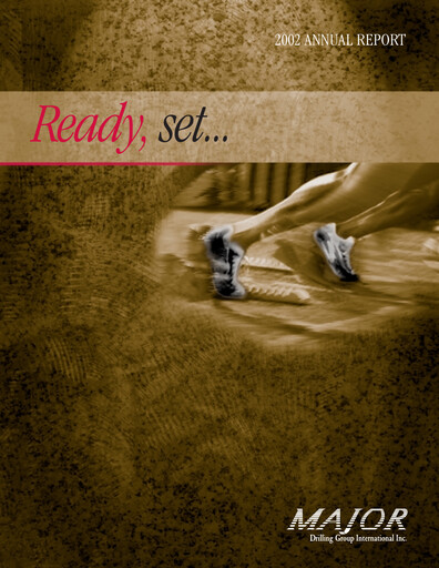 Thumbnail Major Drilling Group International Annual Report 2002