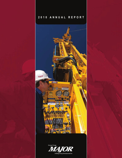 Thumbnail Major Drilling Group International Annual Report 2010
