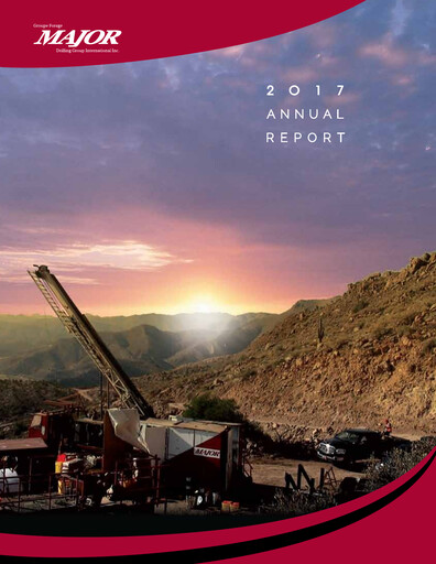 Thumbnail Major Drilling Group International Annual Report 2017