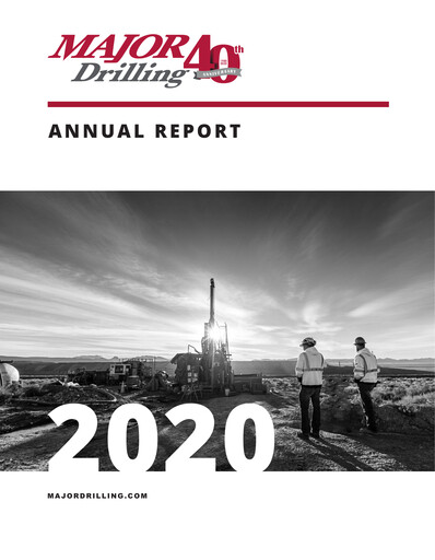 Thumbnail Major Drilling Group International Annual Report 2020