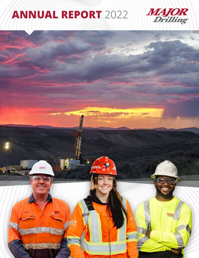 Thumbnail Major Drilling Group International Annual Report 2022