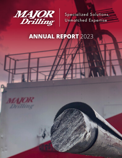 Thumbnail Major Drilling Group International Annual Report 2023