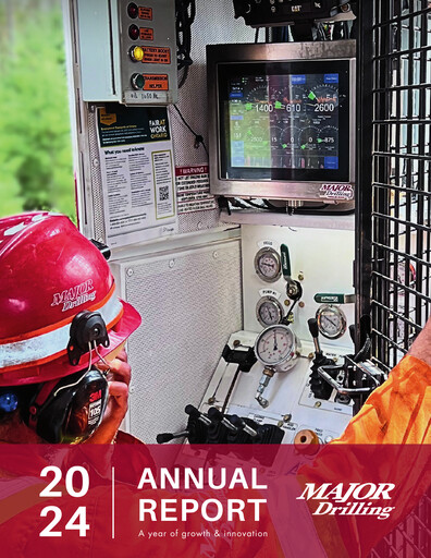 Thumbnail Major Drilling Group International Annual Report 2024