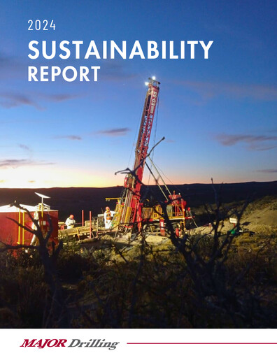 Thumbnail Major Drilling Group International Sustainability Report 2024