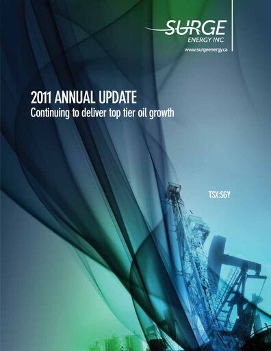 Miniature Surge Energy Rapport annuel 2011