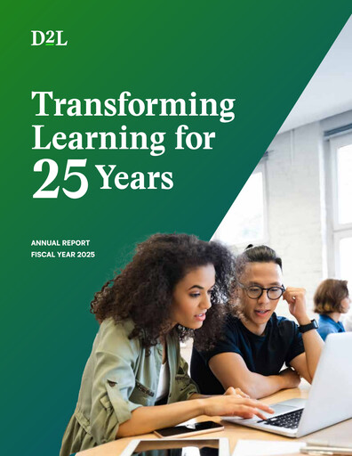 Thumbnail D2L Inc. Annual Report fy2025