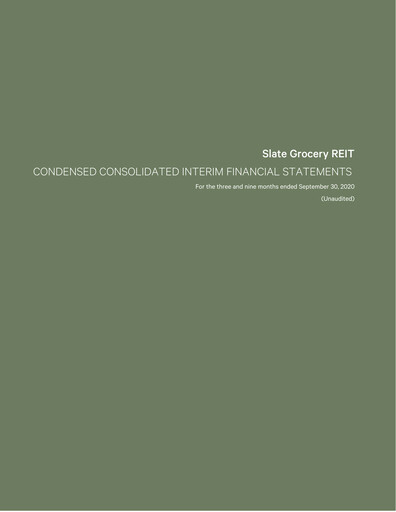 Thumbnail Slate Grocery REIT Quarterly Report 2020-q3