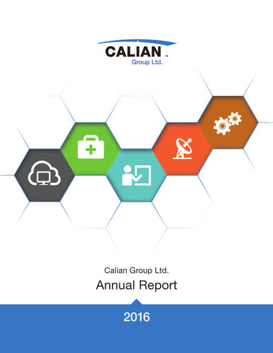 Thumbnail Calian Group Annual Report 2016