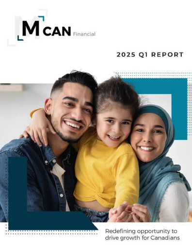 Miniature MCAN Mortgage Corporation Rapport trimestriel 2025-q1