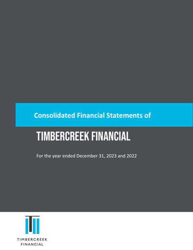 Thumbnail Timbercreek Financial Financial Statement 2023