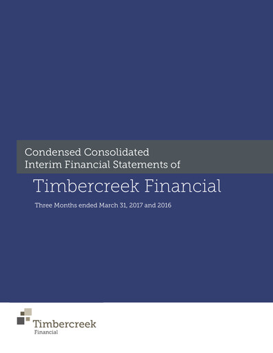 Vorschaubild Timbercreek Financial Quartalsbericht 2017-q1