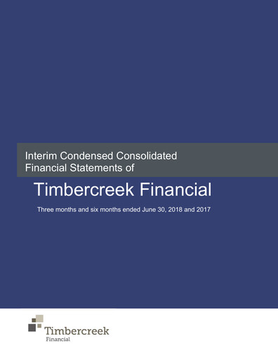 Vorschaubild Timbercreek Financial Quartalsbericht 2018-q2