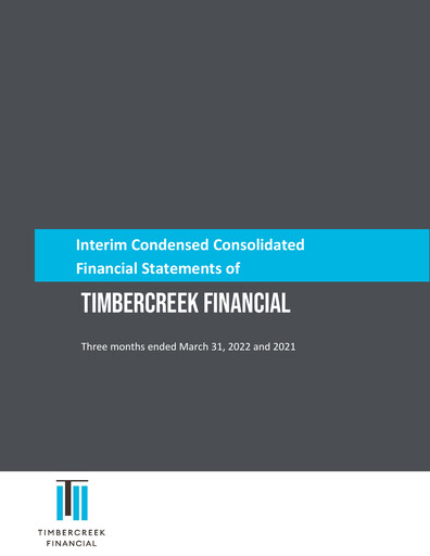 Thumbnail Timbercreek Financial Quarterly Report 2022-q1
