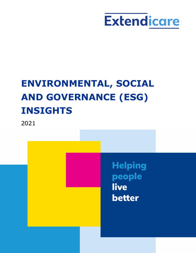 Thumbnail Extendicare ESG Report 2021