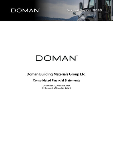 Thumbnail Doman Building Materials Group Financial Statement 2025