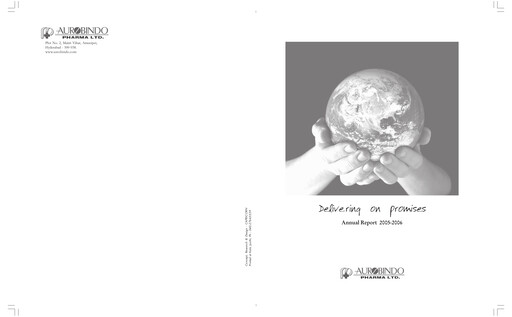 Thumbnail Aurobindo Pharma
 Annual Report 2005-2006
