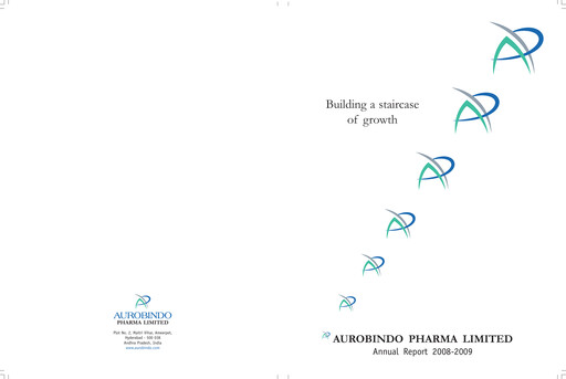 Thumbnail Aurobindo Pharma
 Annual Report 2008-2009