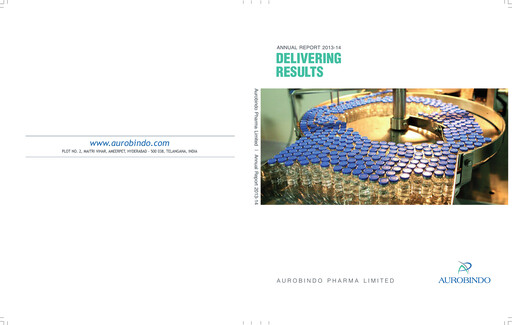 Thumbnail Aurobindo Pharma
 Annual Report 2013-2014