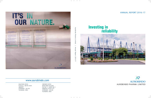 Thumbnail Aurobindo Pharma
 Annual Report 2016-2017
