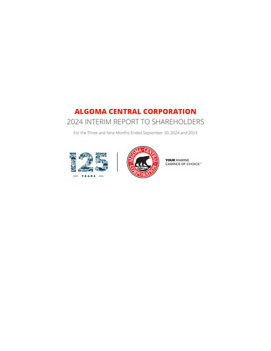 Thumbnail Algoma Central Corporation Quarterly Report 2024-q3