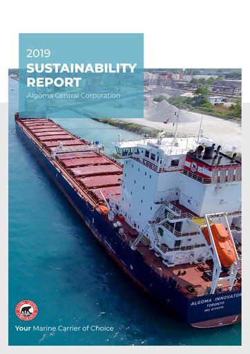 Thumbnail Algoma Central Corporation Sustainability Report 2019