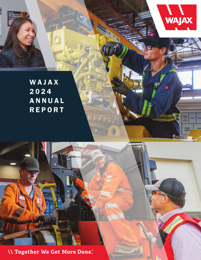 Thumbnail Wajax Corporation Annual Report 2024