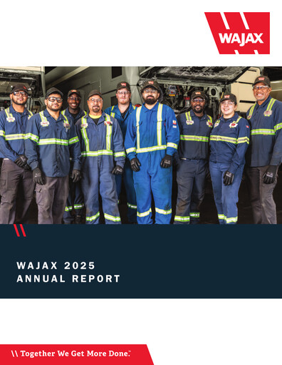 Thumbnail Wajax Corporation Annual Report 2025