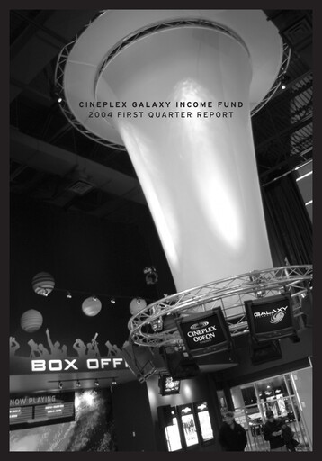 Thumbnail Cineplex Quarterly Report 2004-q1