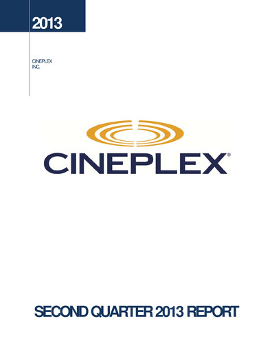 Thumbnail Cineplex Quarterly Report 2013-q2