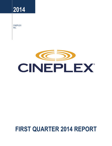 Thumbnail Cineplex Quarterly Report 2014-q1