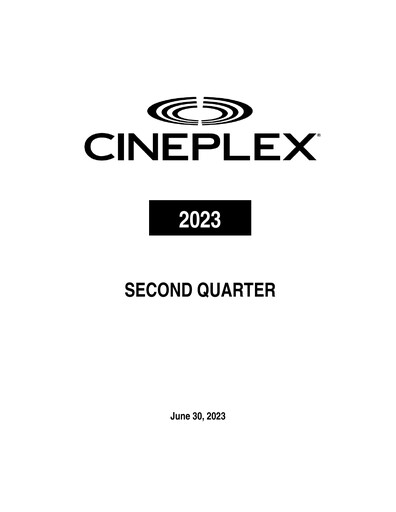 Thumbnail Cineplex Quarterly Report 2023-q2