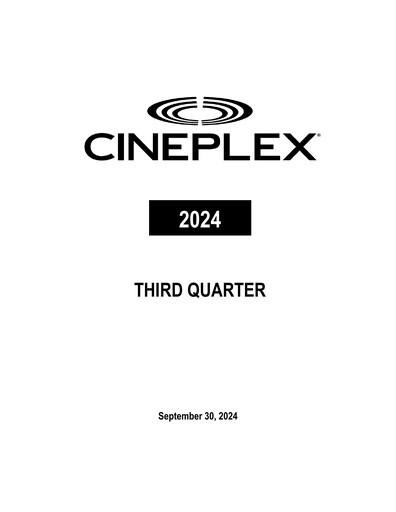 Thumbnail Cineplex Quarterly Report 2024-q3