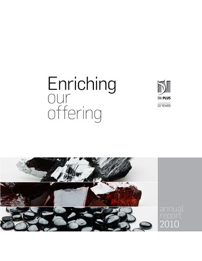 Thumbnail 5N Plus Annual Report 2010