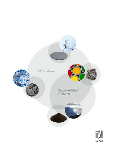Thumbnail 5N Plus Annual Report 2013