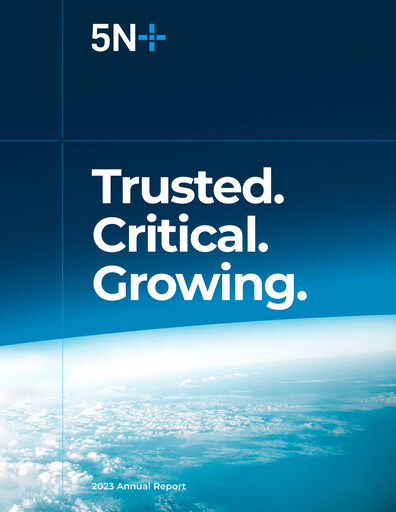 Thumbnail 5N Plus Annual Report 2023
