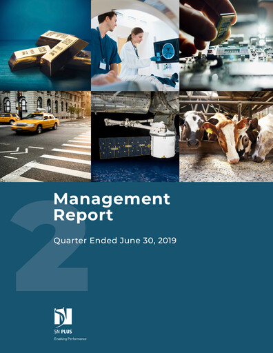 Vorschaubild 5N Plus Finanzbericht 2019-q2