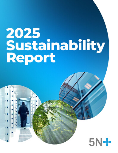Miniature 5N Plus Rapport de durabilité 2025