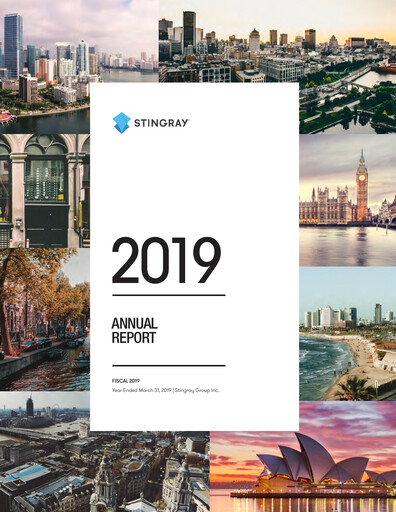 Thumbnail Stingray Group Annual Report fy2019