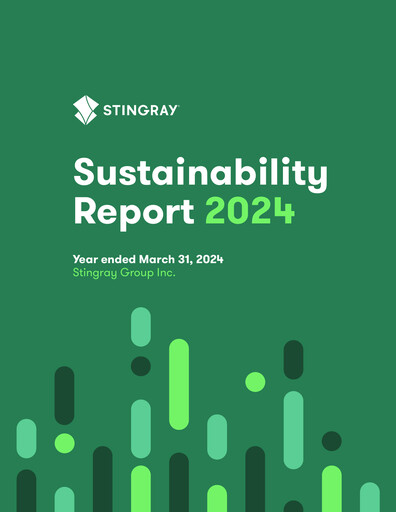 Thumbnail Stingray Group Sustainability Report fy2024