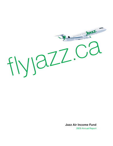 Miniature Chorus Aviation Rapport annuel 2009