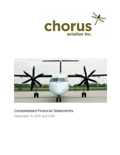 Thumbnail Chorus Aviation Financial Statement 2017