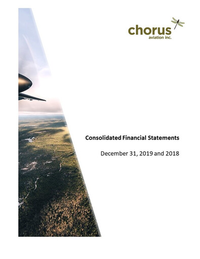 Thumbnail Chorus Aviation Financial Statement 2019