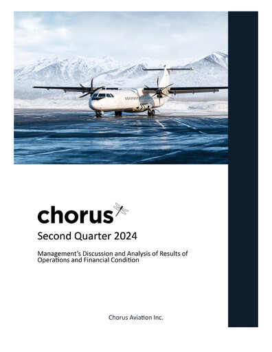 Thumbnail Chorus Aviation Quarterly Report 2024-q2