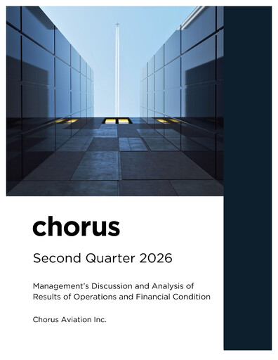 Miniature Chorus Aviation Rapport trimestriel 2026-q2
