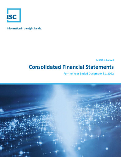 Thumbnail Information Services Corporation Financial Statement 2022