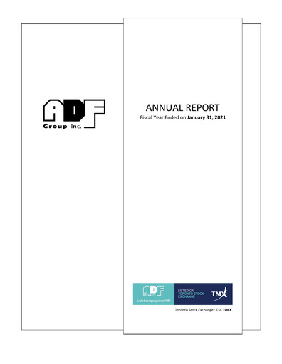 Miniature ADF Group Rapport annuel fy2021